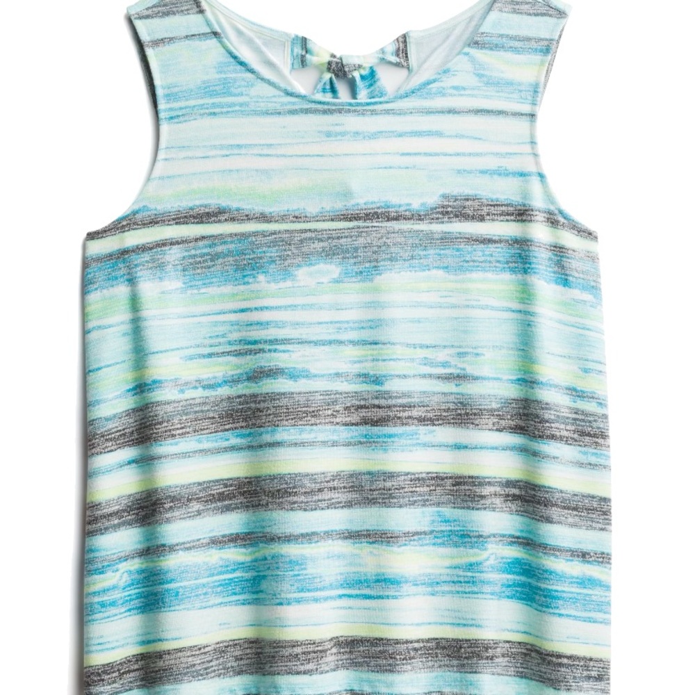 Cupio Blush Deltan Tie Back Knit Top